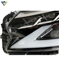 Ensemble de lampe frontale pour LEXUS GX460 2020 + mise à niveau Plug and play 3 lentilles LED phare avant