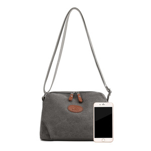 Bolso Bandolera de Lona de Alta Calidad para Mujer, Estilo Tote, para Viajes y Compras, Venta Directa de Fábrica - Product Image 4