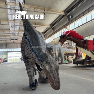 Парк развлечений Хэллоуин костюм динозавра ходьба в натуральную величину костюм динозавра реалистичный - Product Image 5