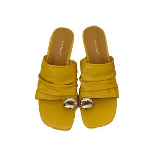 Wedge Sandals Women Summer Open <b>Toe</b> PU Slip-On Fashion Buckle Heel Shoes - Product Image 5