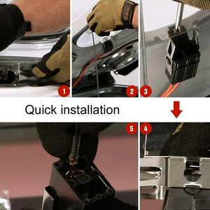 Kit de récepteur de brûleur à distance 330031, ustensile pour la plupart des températures de cuisinière Compatible avec les pièces de rechange - Product Image 2