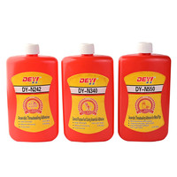 DEYI N242 bleu moyen résistance threadlocker anaérobie adhésifs pour écrous et boulons