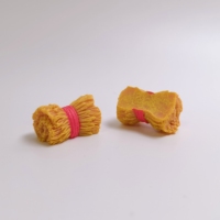 Miniatur Rumah Pedesaan Kecil dari Resin untuk Dekorasi Lanskap Mikro, Patung Rumah Kecil untuk Taman Peri