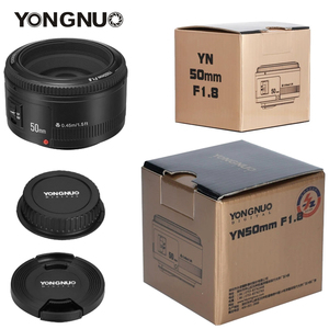 Ống kính Yongnuo YN50mm F1.8 Ống kính tự động Khẩu độ lớn 50mm/F1.8 cho máy ảnh DSLR - Product Image 6