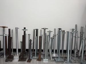 JHJD Регулируемый 600 мм домкрат для строительных Лесов Hdg регулируемый 4x4 Плоский базовый домкрат - Product Image 3