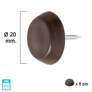 Grande Slider Marrone O/20 (Confezione Blister da 8) - Product Image 1