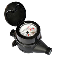 Compteur d'eau volumétrique à piston rotatif en plastique de type sec BMAG Classe B/C DN15 R160/R200/R400 OEM ISO 4064 Garantie 10 ans