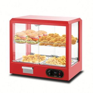 業務用厨房およびケータリングのフロントオープニングフードウォーマー