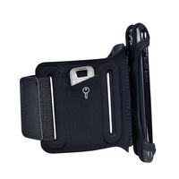 Support de téléphone amovible de qualité supérieure brassard de sport sangle de bras d'exercice de course avec trou pour écouteurs et poche à clés pour tous les Smartphones
