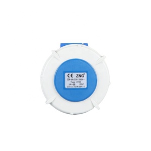 IP67 công nghiệp không thấm nước kết nối 32A 3 pin Twist Khóa AC220V di động công nghiệp nữ ổ cắm 2P + t 32A - Product Image 5