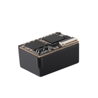 DE2166 Mini lector de código QR de montaje fijo USB TTL RS232 motor de escaneo con cable Módulo de escáner de código de barras integrado en Stock