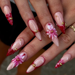 Ongles artificiels 3D en ABS à presser pour femmes, pour mariages, bals de promo, fêtes, cadeaux d'anniversaire, vente en gros, fournisseur de logos personnalisés - Product Image 2