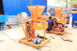 Máquina Eléctrica de ladrillos de suelo entrelazado, fabricación de bloques de arcilla, máquina de fabricación de bloques para ladrillos de <span class=keywords><strong>barro</strong></span> - Product Image 2