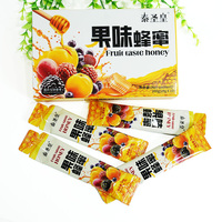 Miel de source sélectionnée, complément alimentaire, vente en gros, miel aromatisé aux fruits Tai Sheng Huang, saveur multi-fruits, sachet portable