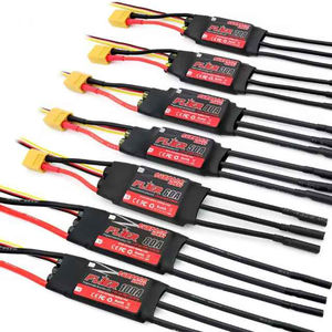 Flier 20A-100A Brushless ESC Speed Controller with BEC 2-6S for <b>RC</b> <b>Airplanes</b> and Helicopter - Product Image 1