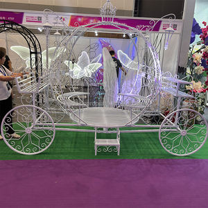 Precio de fábrica Calabaza Carros de caballos Boda Cenicienta Carruaje real para princesa - Product Image 2