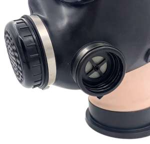Masque respiratoire tactique de survie d'urgence, nucléaire et chimique, filtre à charbon de 40 mm, masque à gaz pour l'industrie - Product Image 4