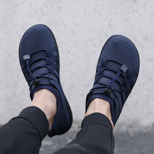 Scarpe a piedi nudi con allacciatura elastica intrecciate in gomma traspirante suola antiscivolo Yogo allenamento Outdoor Sneaker - Product Image 4