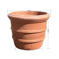 Moule à pot de fleurs en fibre de verre grande capacité - Produit ménager pour plantation à grande échelle, réutilisable, design moderne
