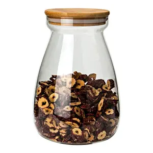 700ml 1100ml 1600ml fruit coffee tea set honey big pot food storage bottle jar glass jar container