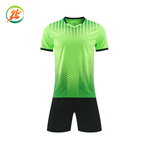 Individuell Bedrucktes Polyester-Fußballtrikot mit Kurzen Ärmeln Schnelltrocknend Unisex Erwachsenengröße - Product Image 3