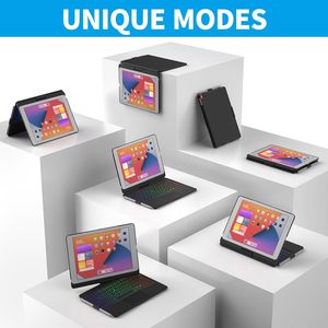 Mới nhất trong suốt 360 xoay cho iPad Pro Bàn phím trường hợp nhiều màu bàn phím ma thuật cho iPad Pro 13 inch - Product Image 5
