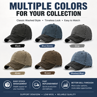 Gorras de Béisbol Personalizadas Más Vendidas al por Mayor, Gorra Estilo Dad Navy, Algodón Suave Lavado, Ajustable, Pedido al por Mayor