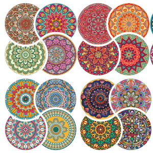 حصيرة مطبخ عصرية صديقة للبيئة من الفلين والسيراميك، مقاومة للحرارة وماصة للماء، متوفرة بتصميم حسب الطلب للمنزل والطاولات والمشروبات - Product Image 1