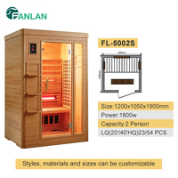 Ruang Sauna Inframerah Portabel Mewah Fenlin, Ruang Sauna Fir, Rumah Sauna Inframerah Jauh