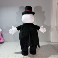 Costume gonflable de squelette adulte personnalisé, mascotte de vampire, pour festival d'Halloween, cosplay citrouille, tenue de performance ambulante pour adulte