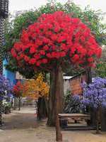 Ornement de centre de table de mariage, arbre en soie artificielle, arbre de fleurs de phénix, grand arbre