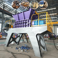 Broyeur professionnel de ferraille, machine de recyclage de l'aluminium, concasseur de métaux, machine de recyclage des métaux