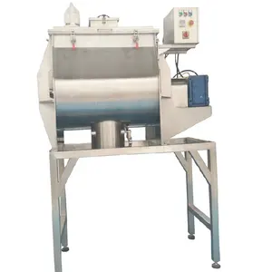 Animal Feedstuff Powder Homogenization Horizontal Paddle Blending Mixer Machine