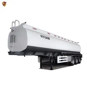 45000L Brandstof Tanker 3 As 40 45 Cubic Tanker Brandstof Trailers Benzine Tanker Aardolie Transport 40 000 Liter Olie Tanke trailer