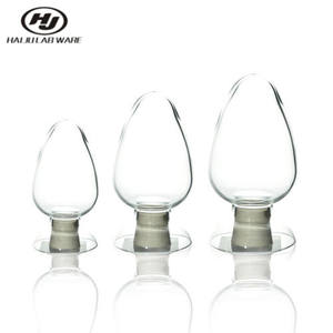 HAIJU 125-500 мл стеклянная коническая бутылка для семян для химической лаборатории - Product Image 1