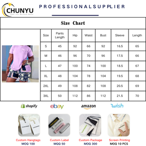 Nouveau produit populaire meilleure vente à la mode décontracté imprimé graphique maison poche col rond manches courtes haut short ensemble <span class=keywords><strong>femmes</strong></span> - Product Image 6