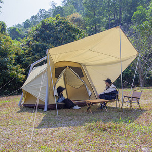 Cắm trại Inflatable lều không thấm nước ngoài trời cắm trại lều, Inflatable gia đình Nhà lều 8-người với giá bán buôn - Product Image 3