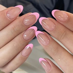 Proveedor de Fábrica: 24 Uñas Postizas Francesas Reutilizables, Puntas de Uñas con Logotipo Personalizado para <span class=keywords><strong>Venta</strong></span> al por Mayor en Salones de Belleza - Product Image 5