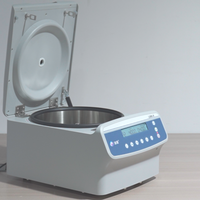 Système de centrifugation PRP vétérinaire vert forêt, séparateur de sang avec tubes de traitement.