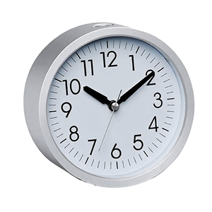 Reloj <span class=keywords><strong>Despertador</strong></span> Analógico de Cuarzo de 10.7cm con Luz Nocturna, Función de Repetición, Alarma Fuerte y Progresiva, Silencioso, sin Tictac, Funciona con Pilas, para Oficina - Product Image 1