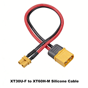 Cable Adaptador XT60H <span class=keywords><strong>a</strong></span> XT30U de Fábrica Directa, Macho <span class=keywords><strong>a</strong></span> Hembra, XT60 <span class=keywords><strong>a</strong></span> XT30 para Cargadores de Baterías LiPo 2S 3S, Alimentación de Drones RC FPV - Product Image 3