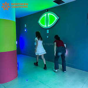 Applique murale LED Bouton interactif pour les salles d'évasion sportives et <span class=keywords><strong>de</strong></span> divertissement avec jeu d'oeil du diable <span class=keywords><strong>Plan</strong></span> <span class=keywords><strong>de</strong></span> cache légendaire - Product Image 6