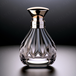 Botella de Perfume de Lujo de 100 ml con Forma Única, Botella de Fragancia de Vidrio, Botella de Perfume Portátil con Pulverizador de Presión - Product Image 3