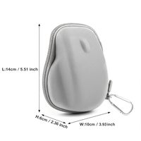 Étui de transport rigide compatible avec la souris Logitech MX Master 4 / MX Master 3S / MX Master 3 / MX Master 2S Advanced