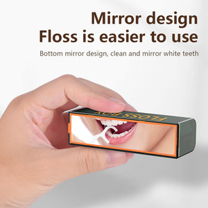 Estuche transparente personalizado para hilo dental con caja de almacenamiento automática para palillos de hilo dental (en inglés) - Product Image 5
