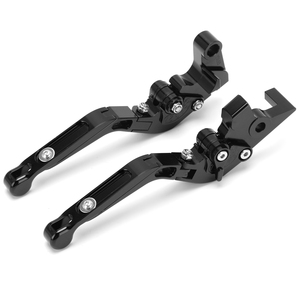 Leviers de frein et d'embrayage pour moto, 2 pièces, réglables, en alliage d'aluminium CNC, remplacement pour YAMAHA XJ6 DIVERSION <span class=keywords><strong>2009</strong></span> 2015 - Product Image 2