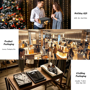 Biểu Tượng Tùy Chỉnh In Ấn Đầy Đủ Có Thể Gập Lại Bìa Cứng Từ Hoa Hộp Quà Tặng Cao cấp Xách Tay Sô Cô La Quà Tặng Container - Product Image 2