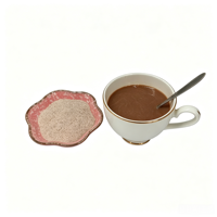 Emballage de sachets personnalisés à marque privée, crème non laitière en poudre jaune pour thé au lait instantané