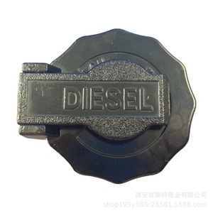 Conjunto de tapa de tanque de combustible Sinotruk LG9704550005 de aleación de zinc antirrobo para camión ligero Warrior - Product Image 2