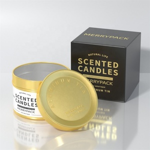 Envase de Aluminio para Velas de 50 ml, Latas Doradas para Velas, Embalaje para Velas - Product Image 2